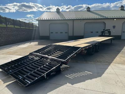 New PJ 40' Low-Pro Flatdeck With Duals (LD) - Monster Ramps