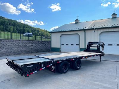 New PJ 25' Low-Pro Flatdeck with Duals (LD) - Monster Ramps