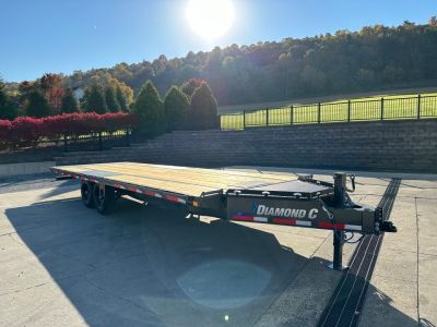 New Diamond C 24' Deckover Tilt (DET207)
