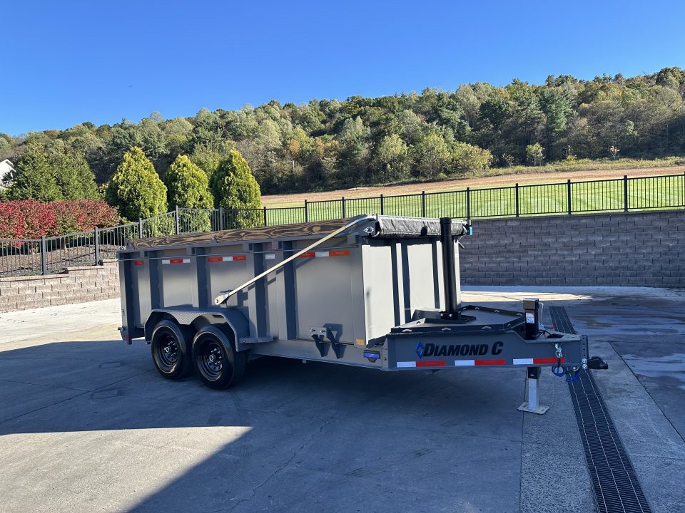 New 2027 Diamond C Trailers LPT207 Dump Trailer