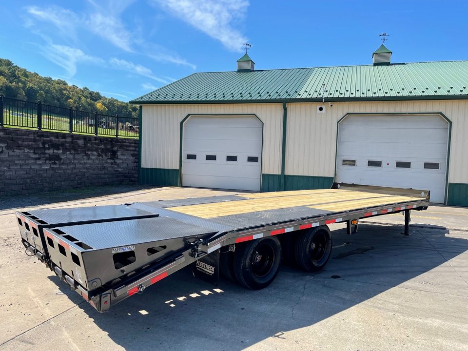 New 2027 Diamond C Trailers PX212 Pintle Hitch w/ Duals 25' Equipment Trailer