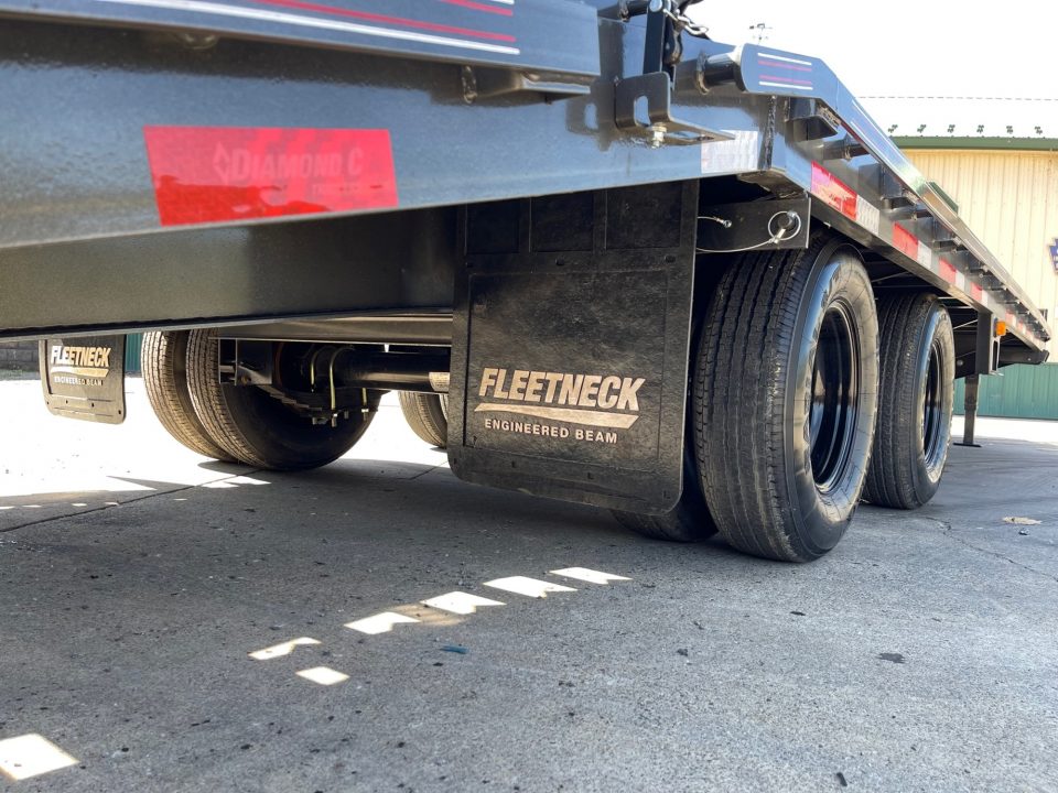 New 2027 Diamond C Trailers PX212 Pintle Hitch w/ Duals 25' Equipment Trailer