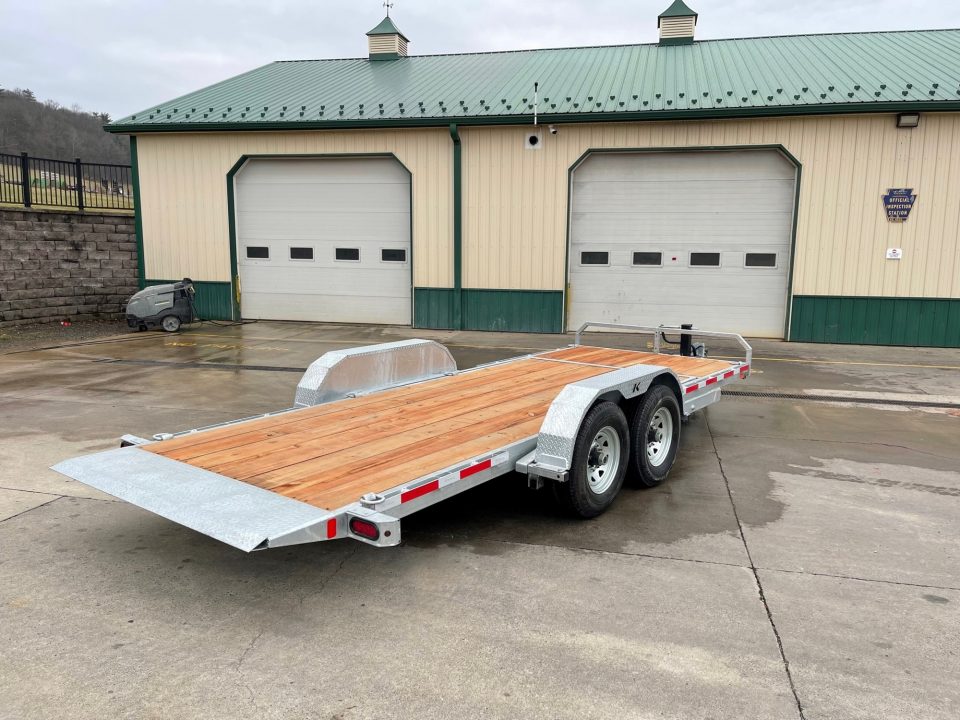 New K-Trail Galvanized 20' Hydraulic Dampening Tilt (KTT20)