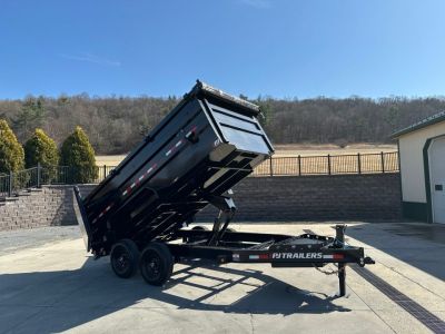New PJ Trailers 14' Low-Pro Dump - 48  Tall Sides
