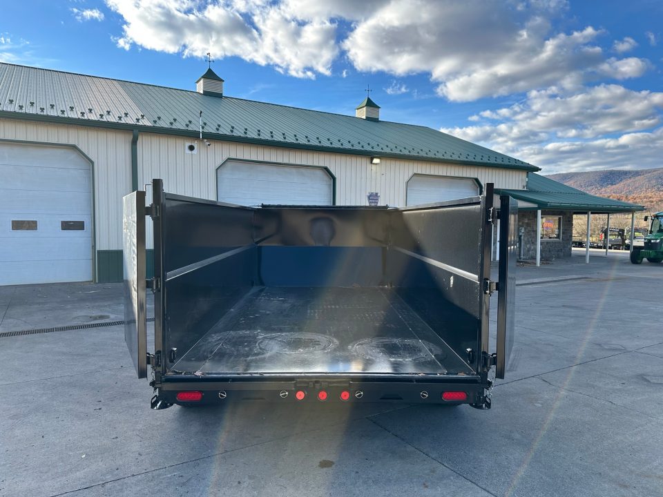 New PJ Trailers 14' Low-Pro Telescopic Dump (DT1) - 48" Sides - VOYAGER PACKAGE