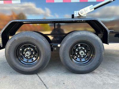 New PJ Trailers 14' Low-Pro Telescopic Dump (DT1) - 48" Sides - VOYAGER PACKAGE