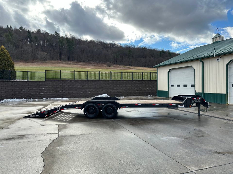 Used 2024 Rice Trailers 24' Equipment Trailer -
