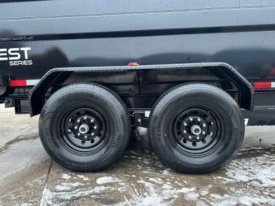 New PJ Trailers 14' Dump (D7) - 48" Sides - QUEST Series
