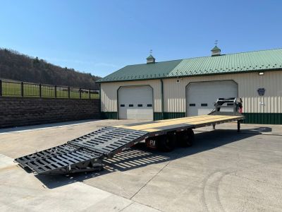 New PJ 35' Low-Pro Flatdeck With Duals (LD) - Monster Ramps