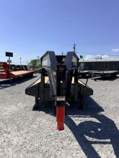 New 2026 PJ Trailers 102X26 GOOSENECK 25K GVWR (MEGA RAMPS) Flatbed Trailer