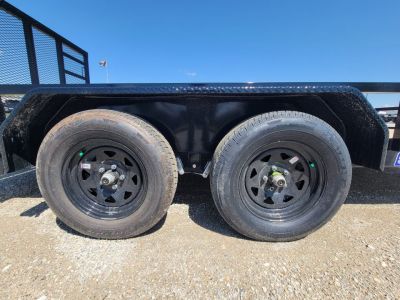 New 2026 Sure-Trac 7x16 Tube Top 7k Utility Trailer
