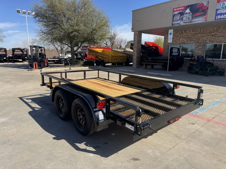 New 2026 Top Hat Trailers LDT 77X12 Utility Trailer