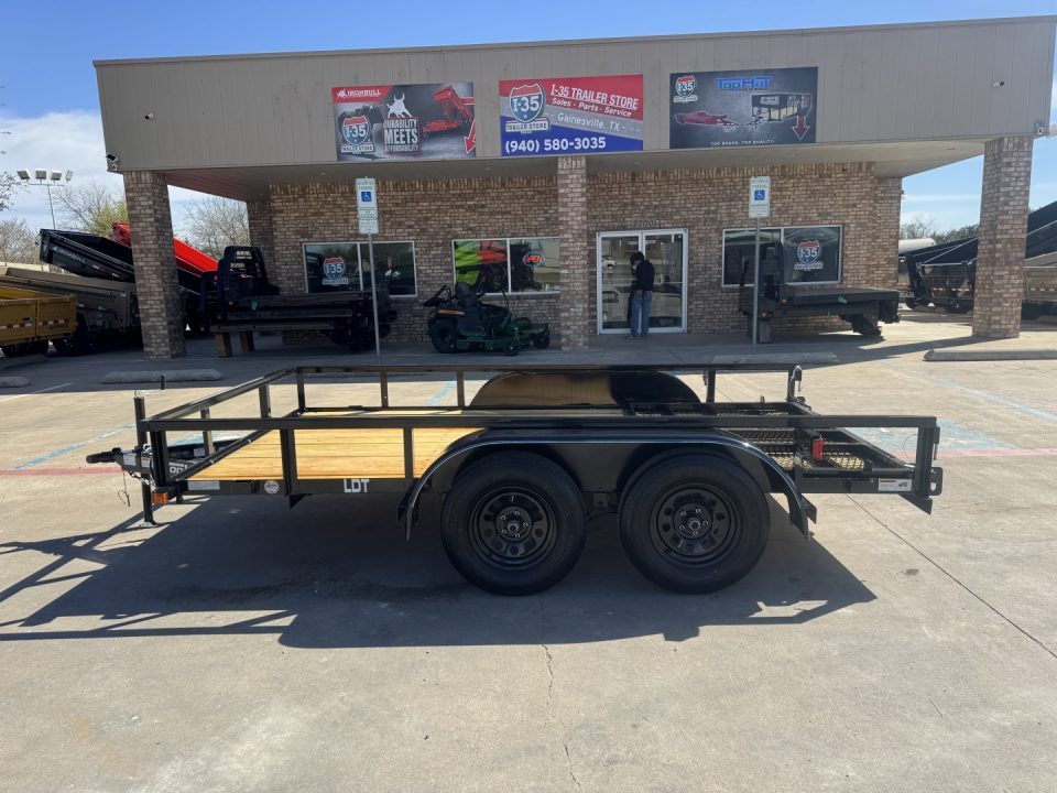 New 2026 Top Hat Trailers LDT 77X12 Utility Trailer