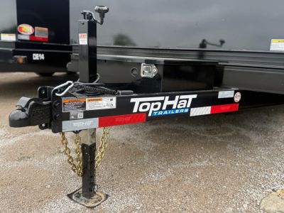 New 2026 Top Hat Trailers DE14-14x83 w/ 3' Tall Sidewalls Dump Trailer