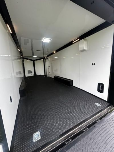 New 2026 Rock Solid Cargo 8.5x24 7'6" Interior-Race Trailer- Finished Interior- 5200lb Torsion Axle