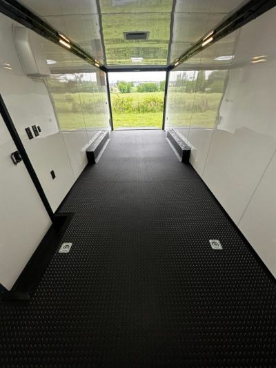 New 2026 Rock Solid Cargo 8.5x24 7'6" Interior-Race Trailer- Finished Interior- 5200lb Torsion Axle