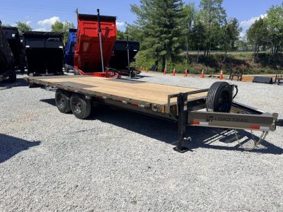 New 2026 Load Trail 102x22 Tandem Pintle Hook Equipment Tilt Deck (16K GVWR) Equipment Trailer