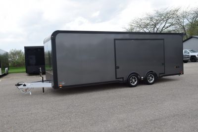 New INTECH 8.5x24 LITE SERIES ALL ALUMINUM RACE HAULER