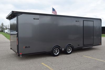 New INTECH 8.5x24 LITE SERIES ALL ALUMINUM RACE HAULER