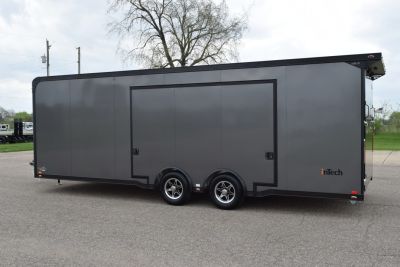 New INTECH 8.5x24 LITE SERIES ALL ALUMINUM RACE HAULER