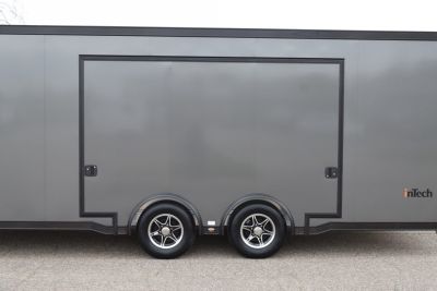 New INTECH 8.5x24 LITE SERIES ALL ALUMINUM RACE HAULER