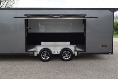 New INTECH 8.5x24 LITE SERIES ALL ALUMINUM RACE HAULER