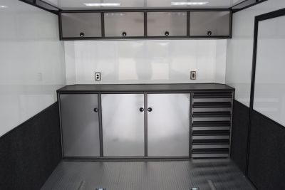 New INTECH 8.5x24 LITE SERIES ALL ALUMINUM RACE HAULER