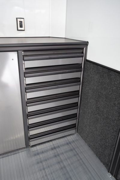 New INTECH 8.5x24 LITE SERIES ALL ALUMINUM RACE HAULER