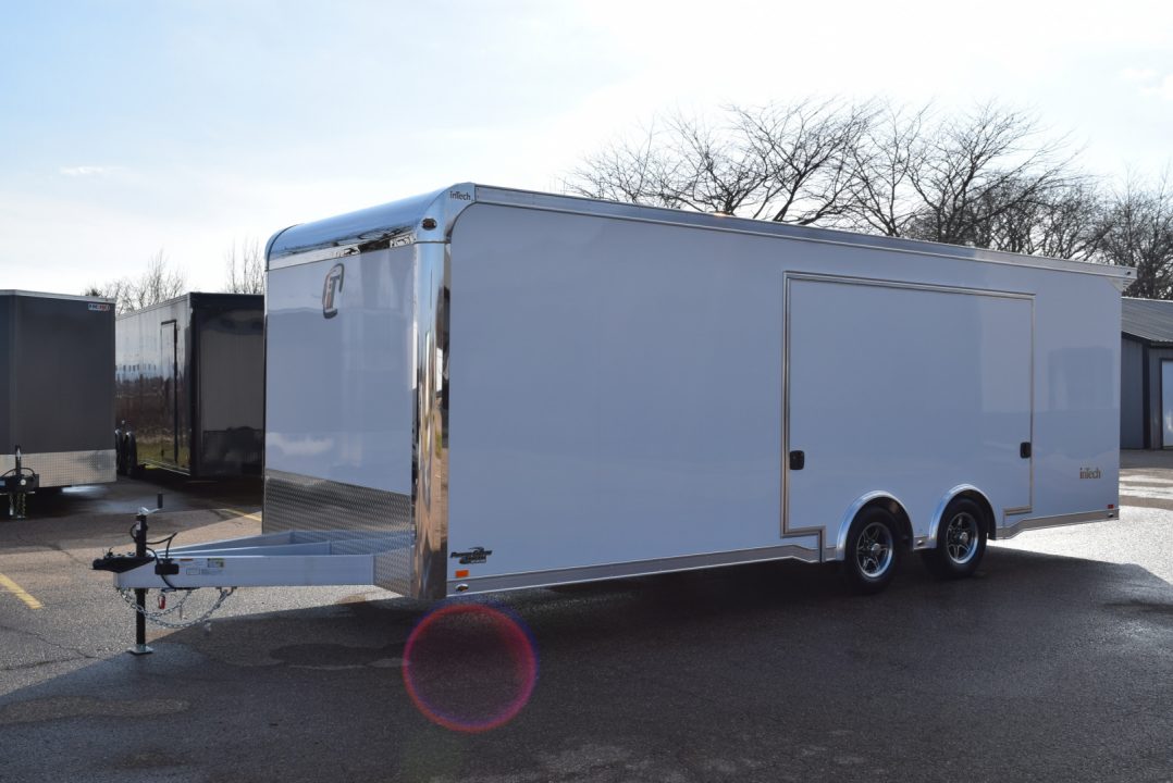New INTECH 8.5x24 LITE SERIES ALL ALUMINUM CAR HAULER