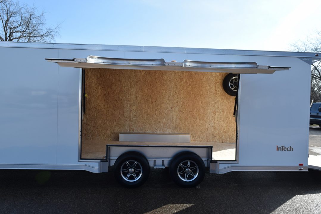 New INTECH 8.5x24 LITE SERIES ALL ALUMINUM CAR HAULER