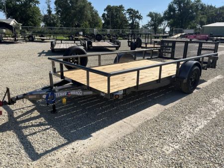 New 2026 Texas Bragg Trailers 77 x14' Utility Trailer
