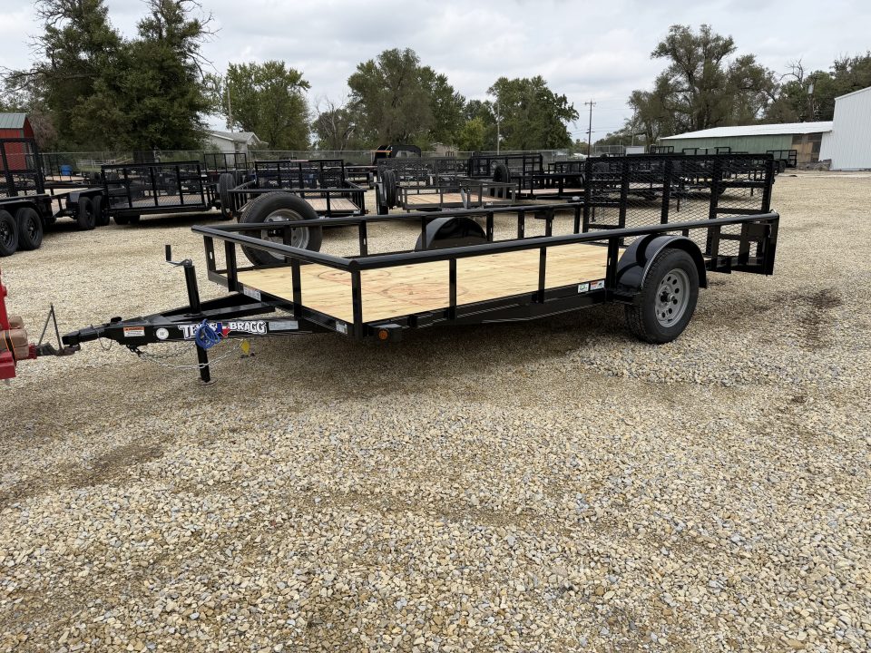New 2026 Texas Bragg Trailers 83"x14' Dovetail Utility Trailer