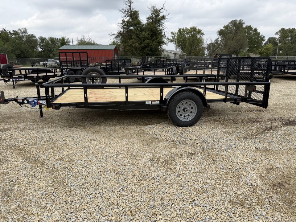 New 2026 Texas Bragg Trailers 83"x14' Dovetail Utility Trailer
