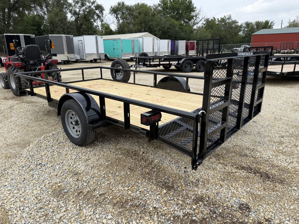 New 2026 Texas Bragg Trailers 83"x14' Dovetail Utility Trailer