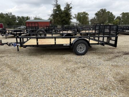 New 2026 Texas Bragg Trailers 83"x14' Dovetail Utility Trailer