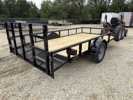 New 2026 Texas Bragg Trailers 83"x14' Dovetail Utility Trailer