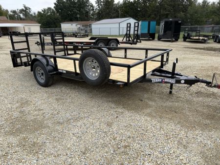 New 2026 Texas Bragg Trailers 83"x14' Dovetail Utility Trailer