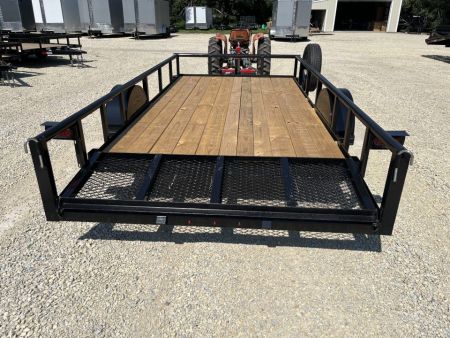 New 2026 Texas Bragg Trailers 77"x14' Dovetail Utility Trailer