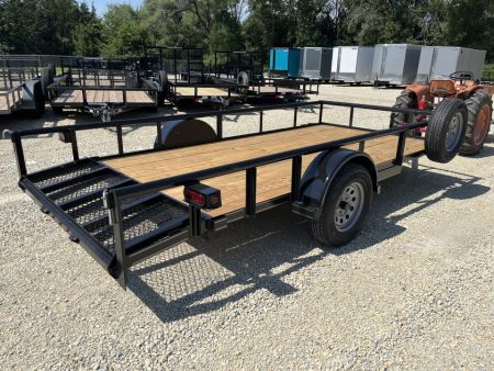 New 2026 Texas Bragg Trailers 77"x14' Dovetail Utility Trailer