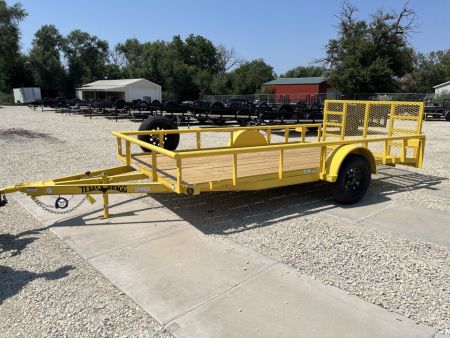 New 2026 Texas Bragg Trailers 83 x14' Dovetail Utility Trailer