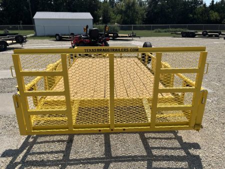 New 2026 Texas Bragg Trailers 83"x14' Dovetail Utility Trailer
