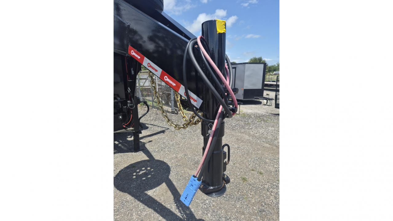 New 2026 U-Dump Trailer Gooseneck Roll off 7K w/Electric Brake Axles & a 15K Industrial Winch with 14 Ply Tires with 2 12 Yard Roll Off Containers Roll Off