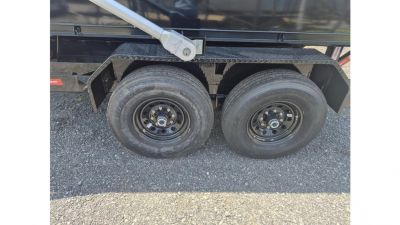 New 2026 U-Dump Trailer Gooseneck Roll off 7K w/Electric Brake Axles & a 15K Industrial Winch with 14 Ply Tires with 2 12 Yard Roll Off Containers Roll Off