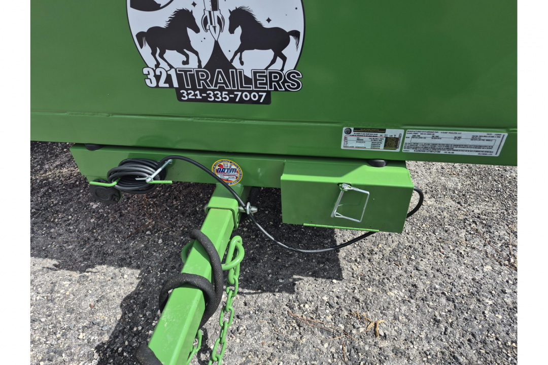 New 2026 U-Dump Trailer Green Rebel Lite 4x6 Compact Dump Trailer – 15" Sides Dump Trailer