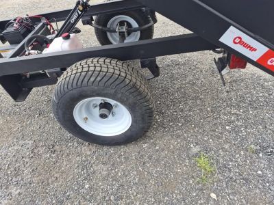 New 2026 U-Dump Trailer Black Rebel Lite 4x6 Compact Dump Trailer – 15" Sides Dump Trailer