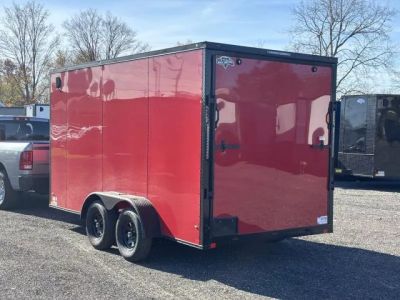 New 2026 Diamond Cargo 7' x 14' TA  V-Nose Enclosed Trailer / 5 Year Warranty