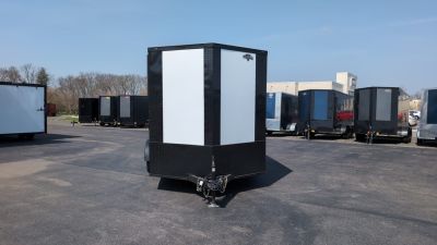 New 2026 Diamond Cargo 7' X 12' TA V-Nose Enclosed Trailer / 5 Year Warranty Cargo / Enclosed Trailer