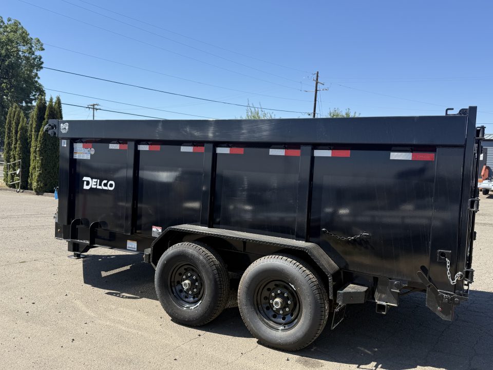 New 2025 Delco Trailers D314 83"x14' 14K Dump Trailer