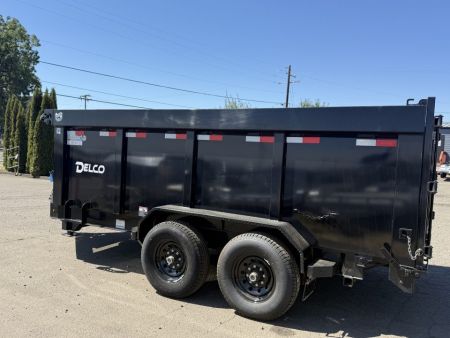 New 2025 Delco Trailers D314 83"x14' 14K Dump Trailer