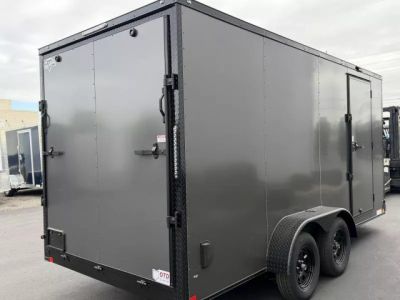 New 2026 Diamond Cargo 7' x 16' TA V-Nose Enclosed Trailer / 5 Year Warranty